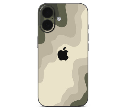iPhone 16 skin, Drift (Mirage), back skin with logo cutout
