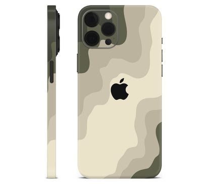 iPhone 12 Pro Max skin, Drift (Mirage), full wrap with logo cutout