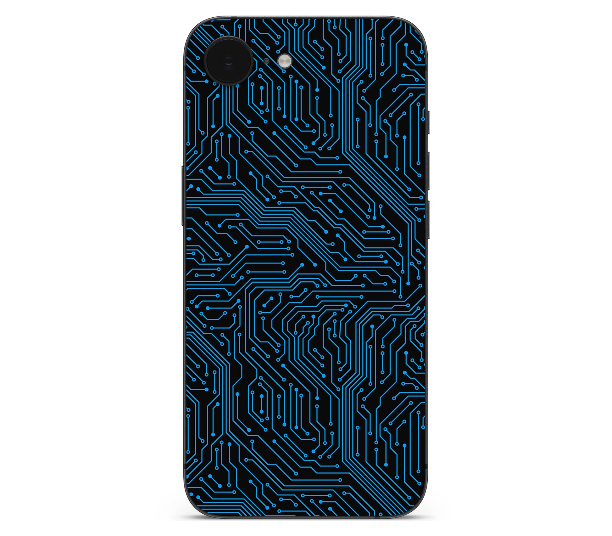 iPhone 17e skin, Eternal Blue, back skin without logo cutout