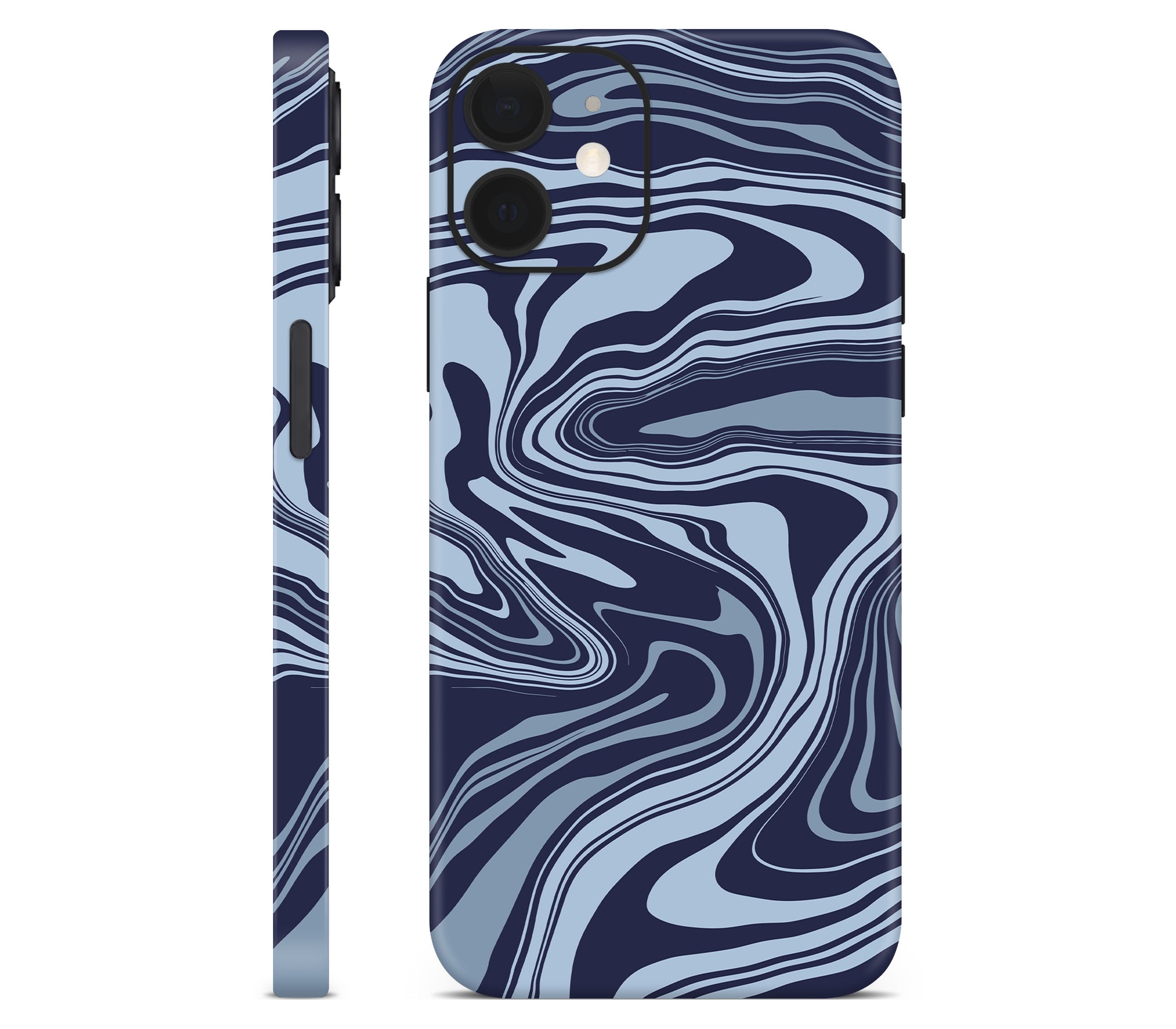 iPhone 12 skin, Vertigo (Blur), full wrap without logo cutout