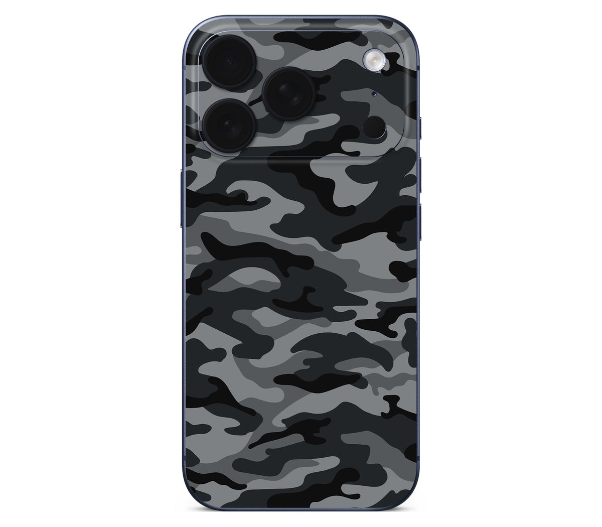 iPhone 18 Pro Max skin, Urban Camo, back skin without logo cutout