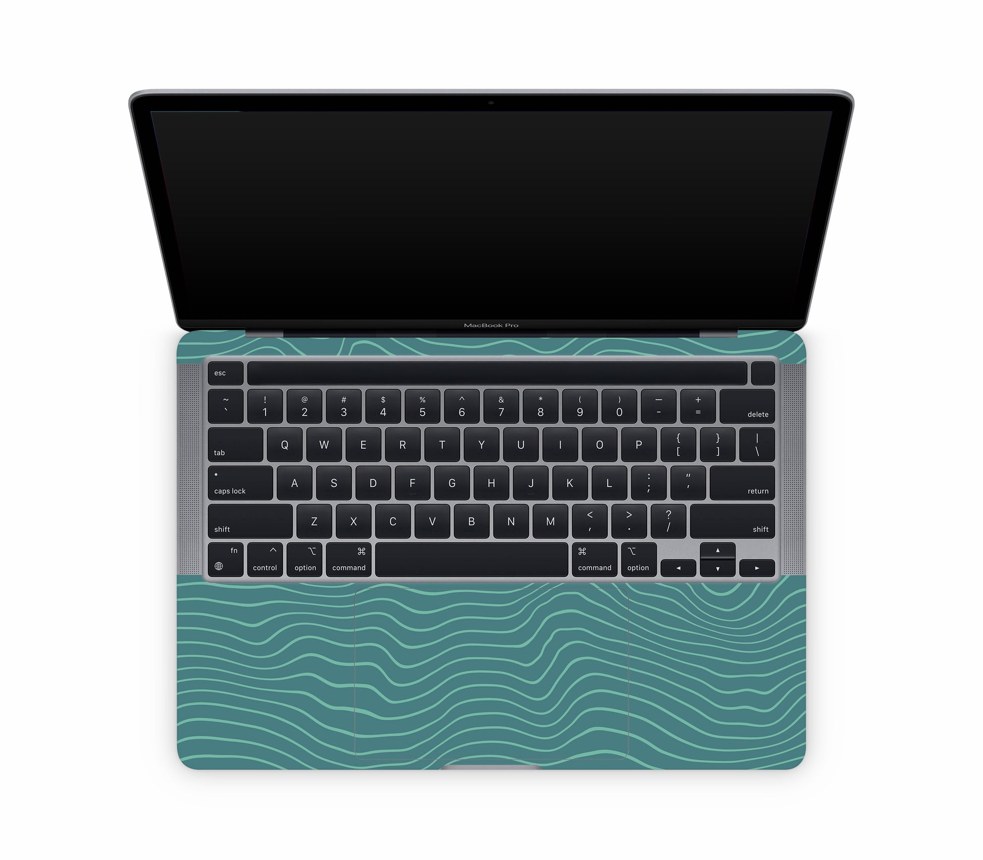 MacBook Pro 13" (2020, Intel) skin, Tide, inside skin