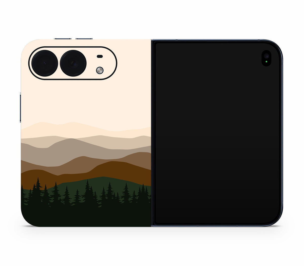 iPhone Duo skin, Sierra Dusk, full wrap without logo cutout