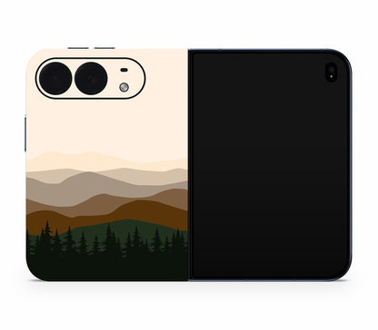 iPhone Duo skin, Sierra Dusk, full wrap without logo cutout