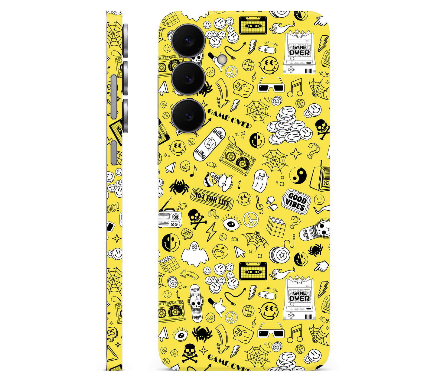 Galaxy S25 FE skin, 90’s Nostalgia, full wrap skin