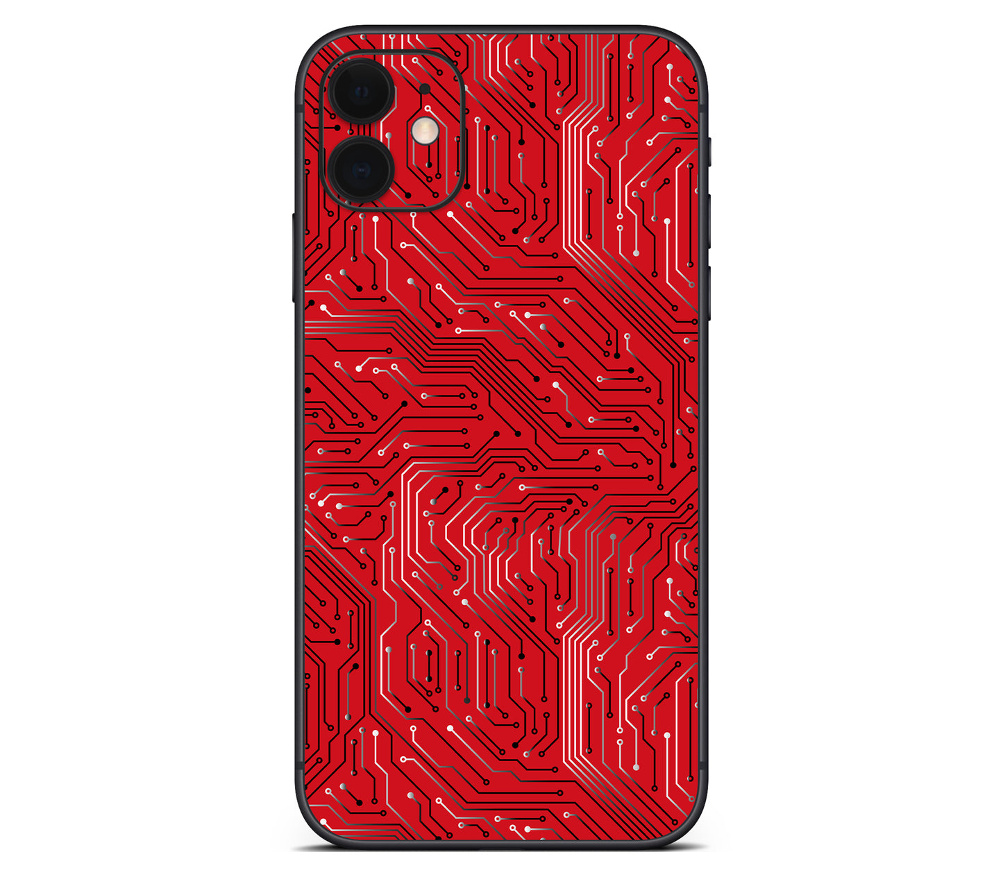 iPhone 11 skin, REDLINE, back skin without logo cutout