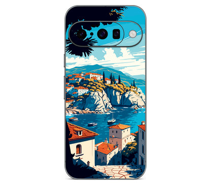 Google Pixel 11 skin, Coastal Clouds, back skin