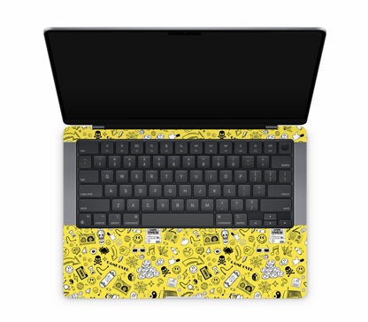 MacBook Pro 14" (2025, M5) skin, 90’s Nostalgia, inside skin
