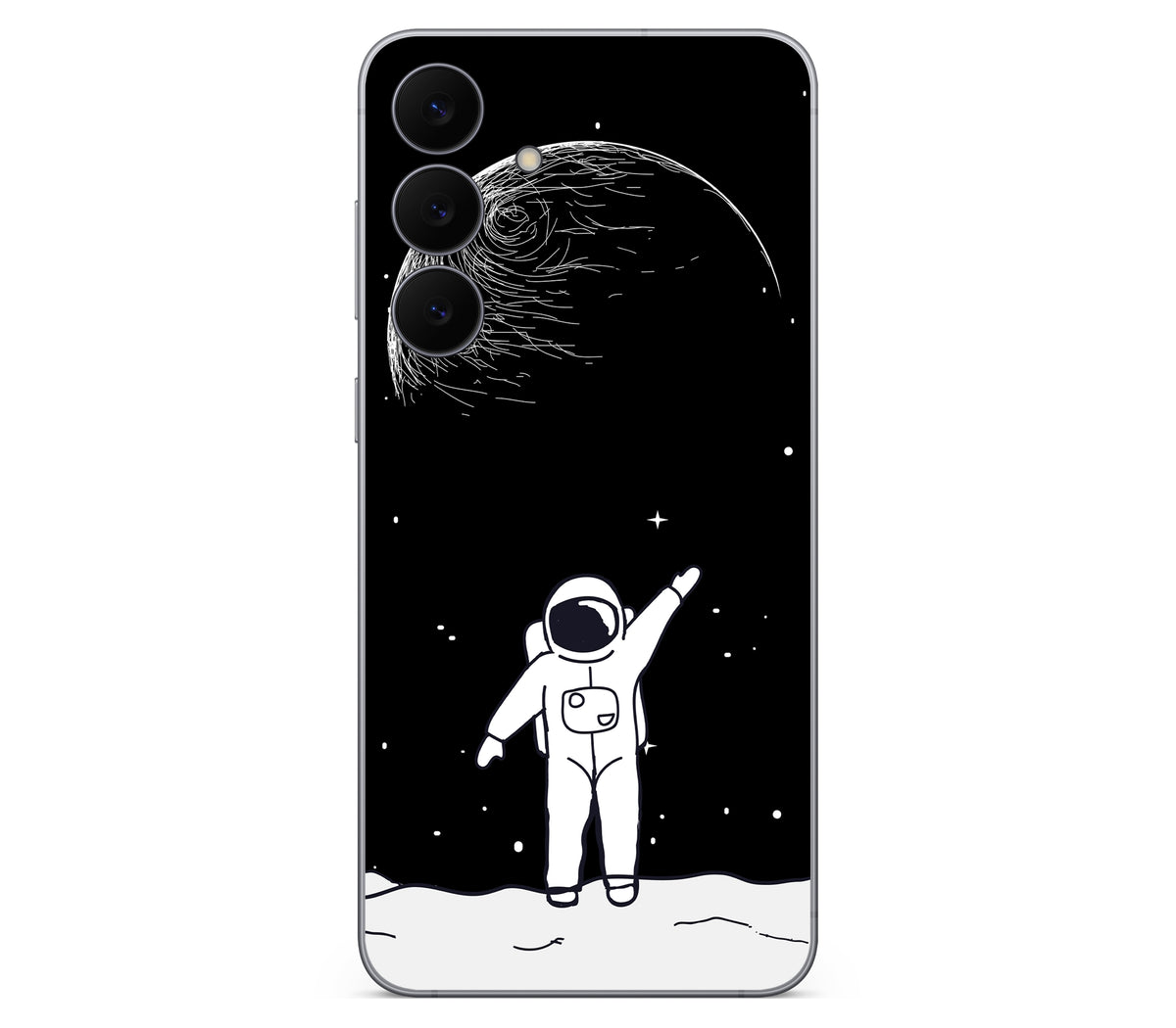 Galaxy S25 FE skin, Moonwave, back skin