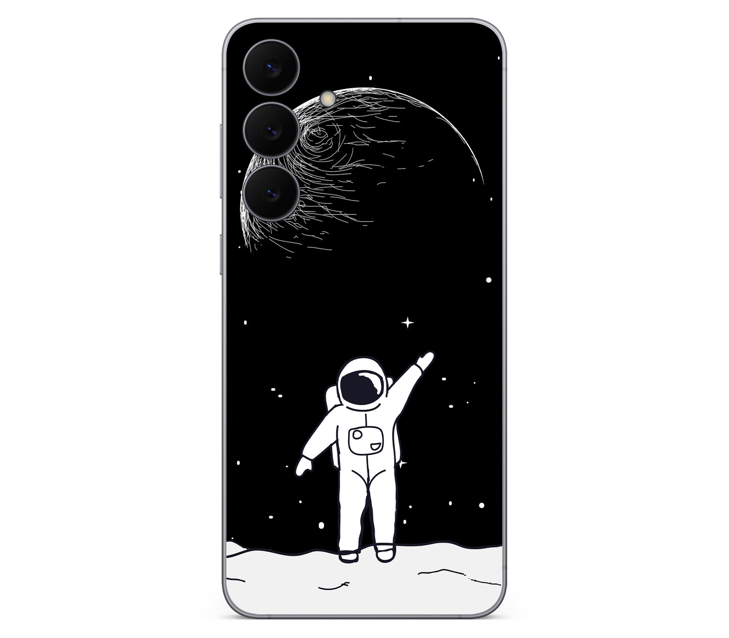 Galaxy S25 FE skin, Moonwave, back skin