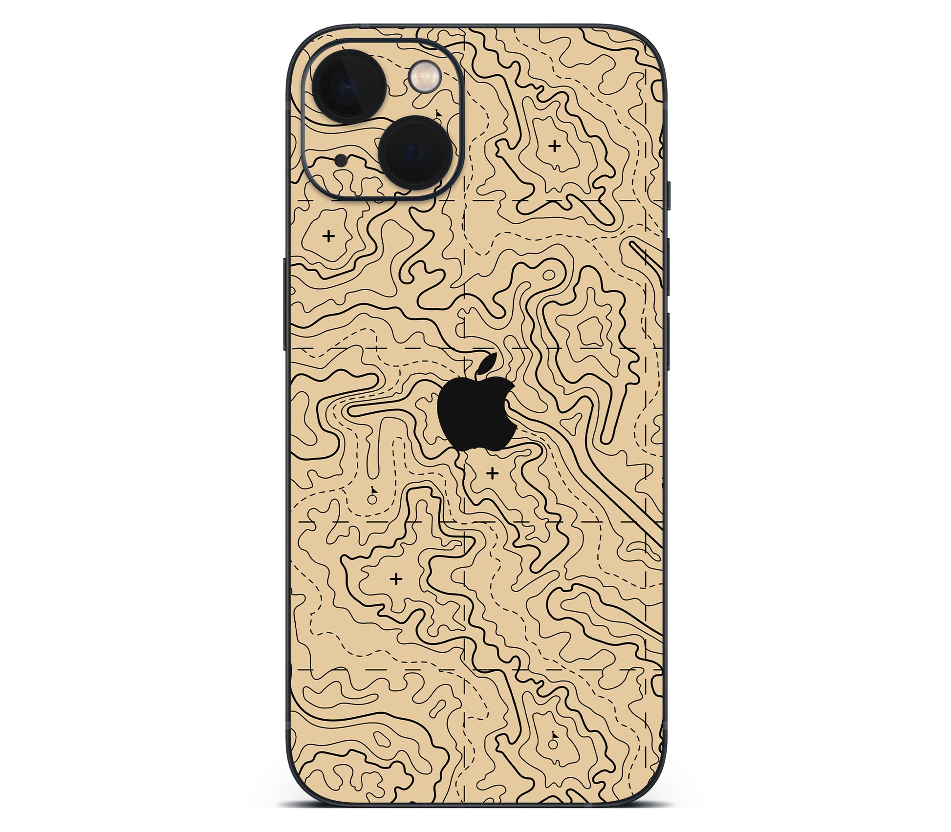 iPhone 13 skin, Lockdown (Sandline), back skin with logo cutout