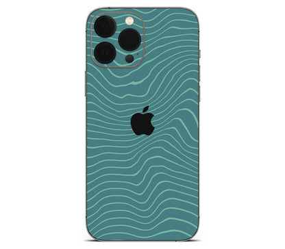iPhone 13 Pro Max skin, Tide, back skin with logo cutout