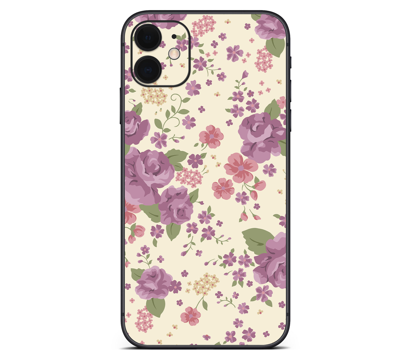 iPhone 11 skin, Lilac, back skin without logo cutout