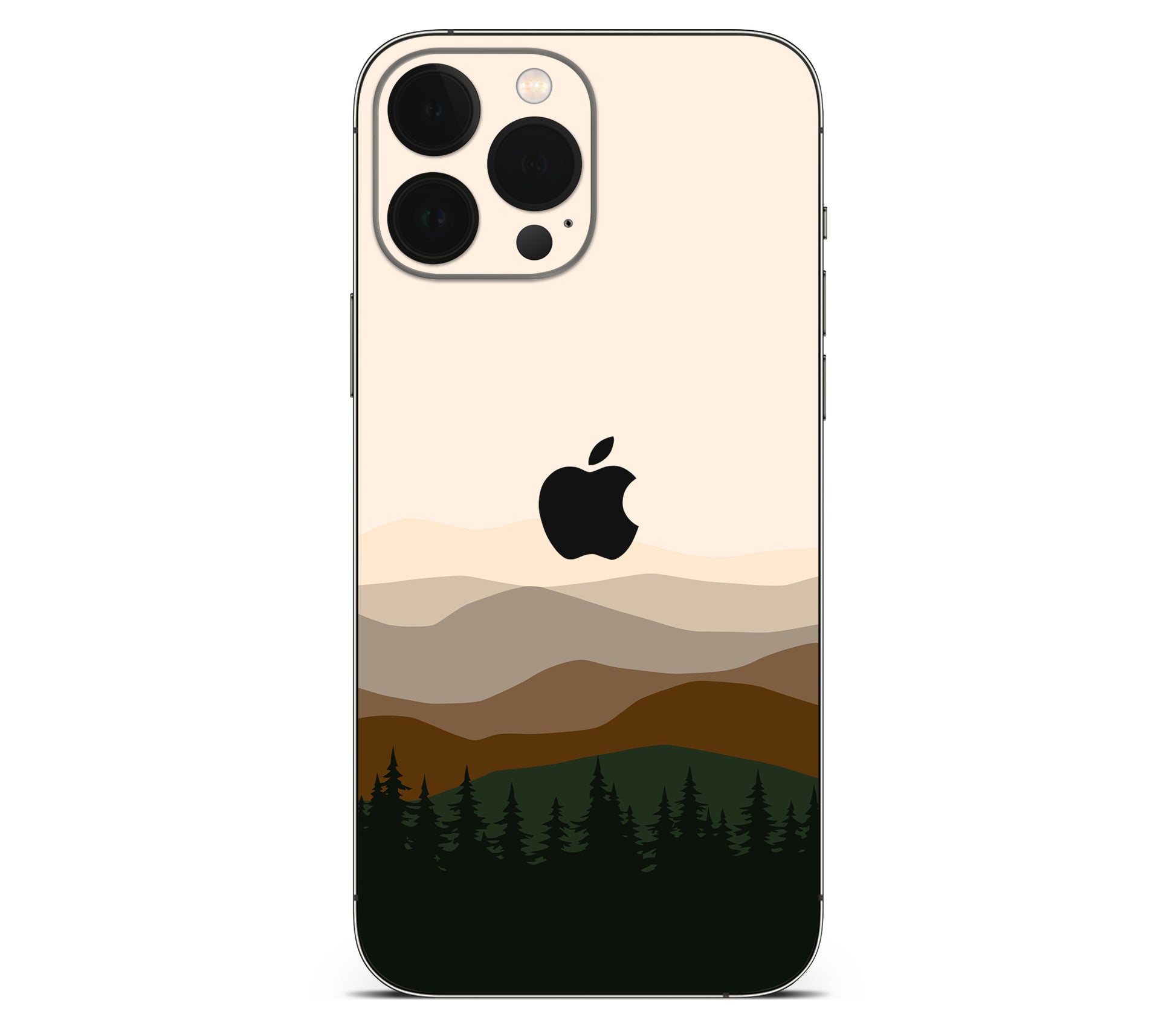 iPhone 13 Pro skin, Sierra Dusk, back skin with logo cutout