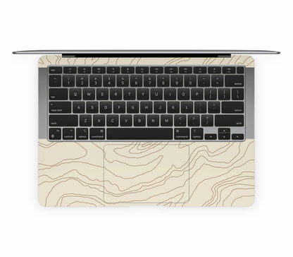 MacBook Air 13" (2020, Intel) skin, Dune, inside skin