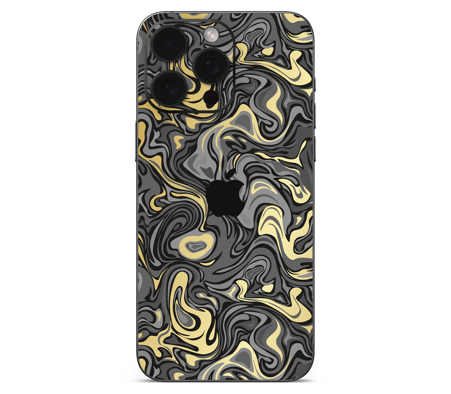 iPhone 15 Pro skin, Damnation, back skin with logo cutout