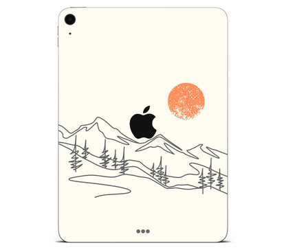 iPad Air 4 skin, Offline, back skin with logo cutout
