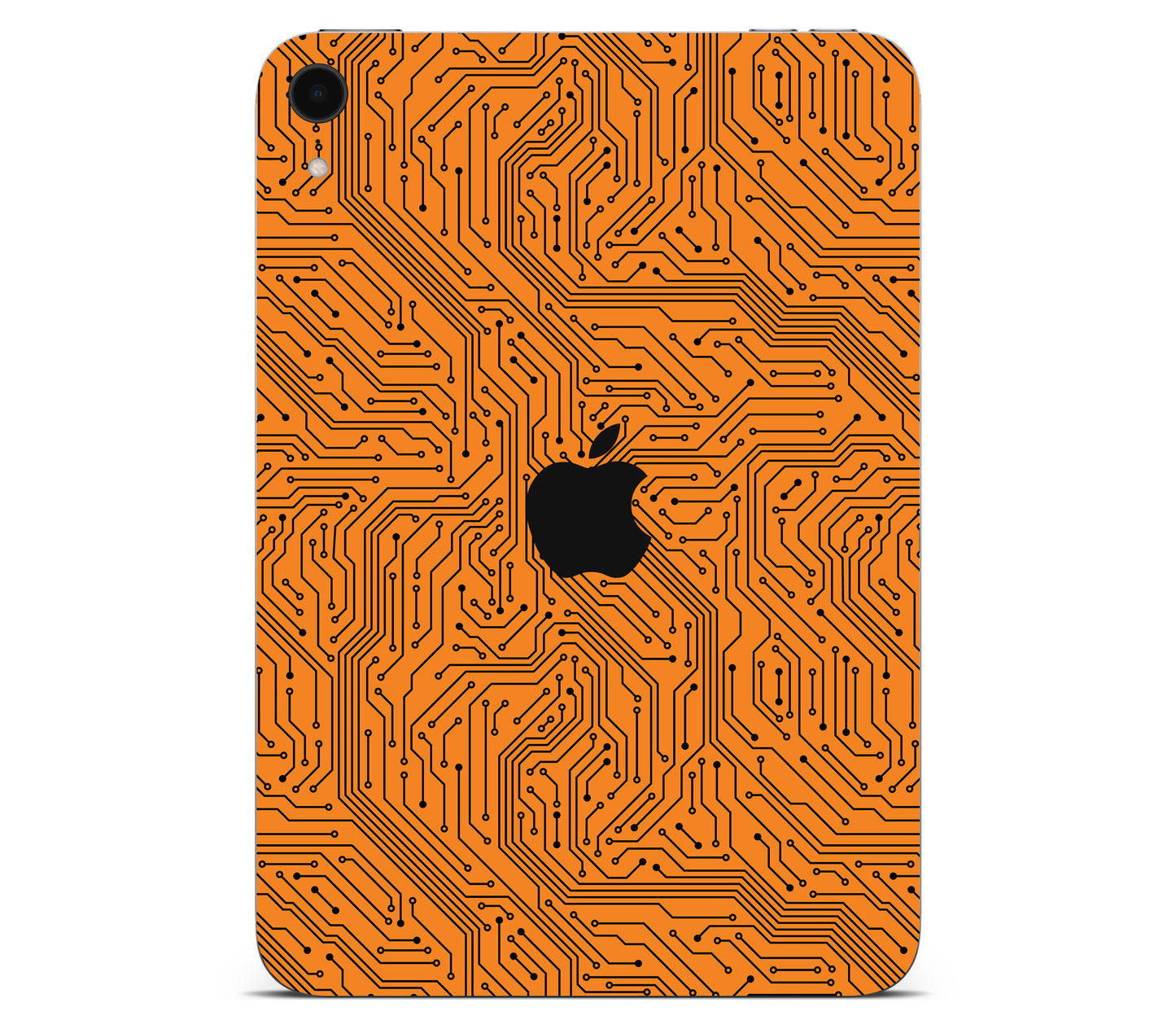 iPad Mini 7 (A17 Pro) skin, Pulse Grid, back skin with logo cutout