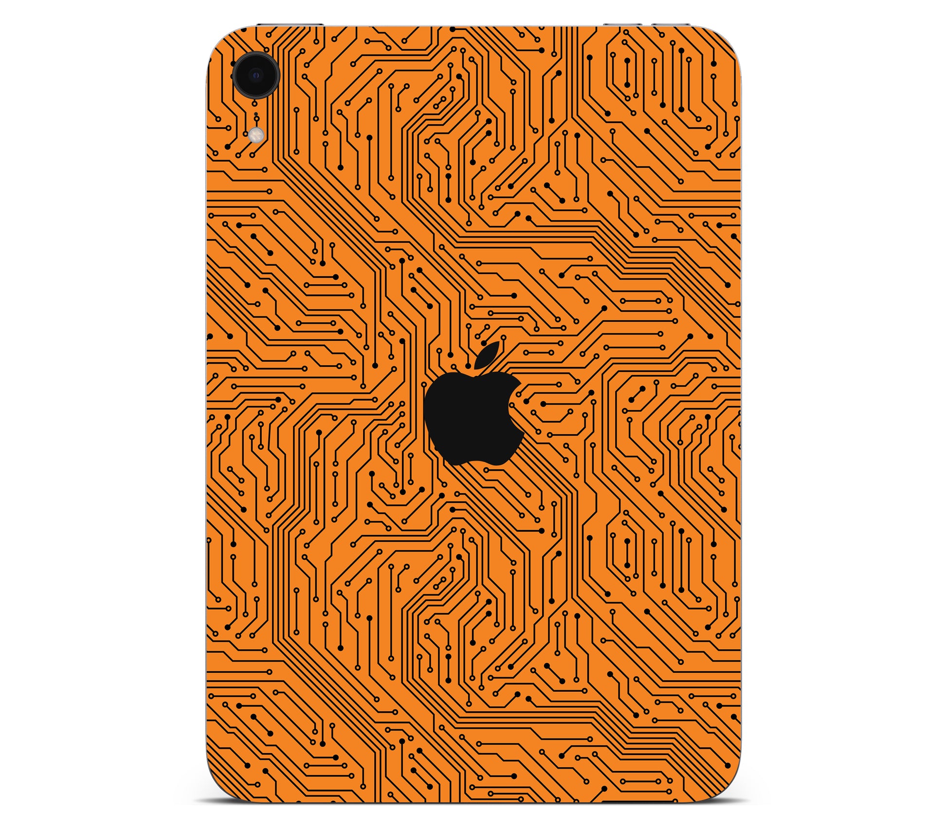 iPad Mini 6 skin, Pulse Grid, back skin with logo cutout