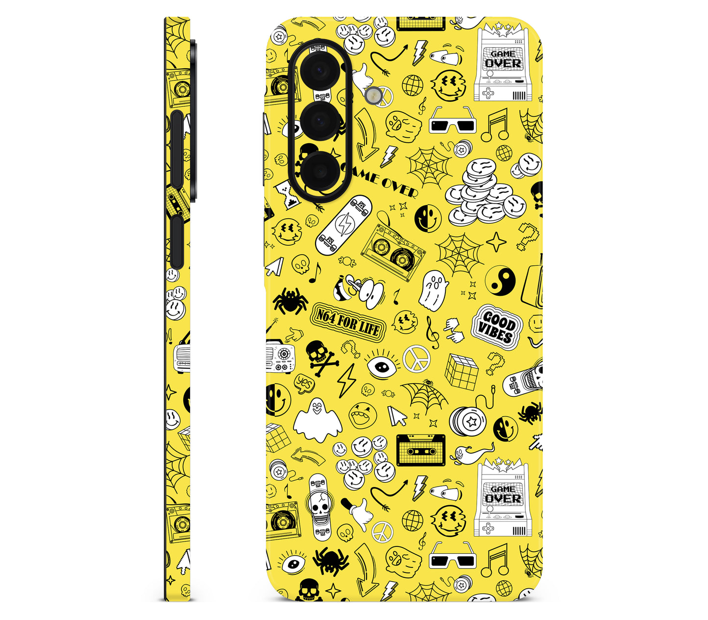 Galaxy A17 skin, 90’s Nostalgia, view 2