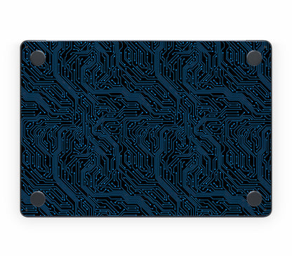 MacBook Air 13" (2025, M4) skin, Eternal Blue, bottom skin
