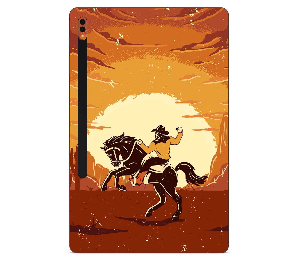 Galaxy Tab S8 plus skin, Cowboy, back skin