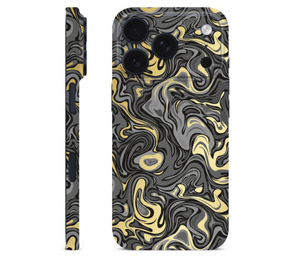 iPhone 17 Pro Max skin, Damnation, full wrap without logo cutout
