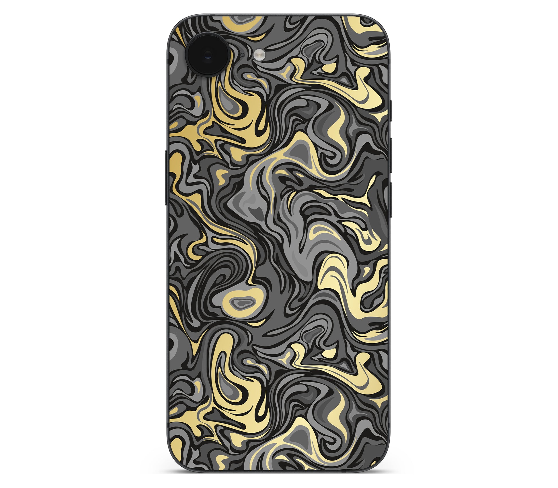 iPhone 16e skin, Damnation, back skin without logo cutout