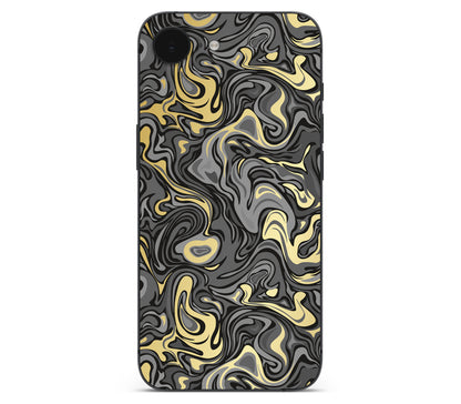 iPhone 16e skin, Damnation, back skin without logo cutout