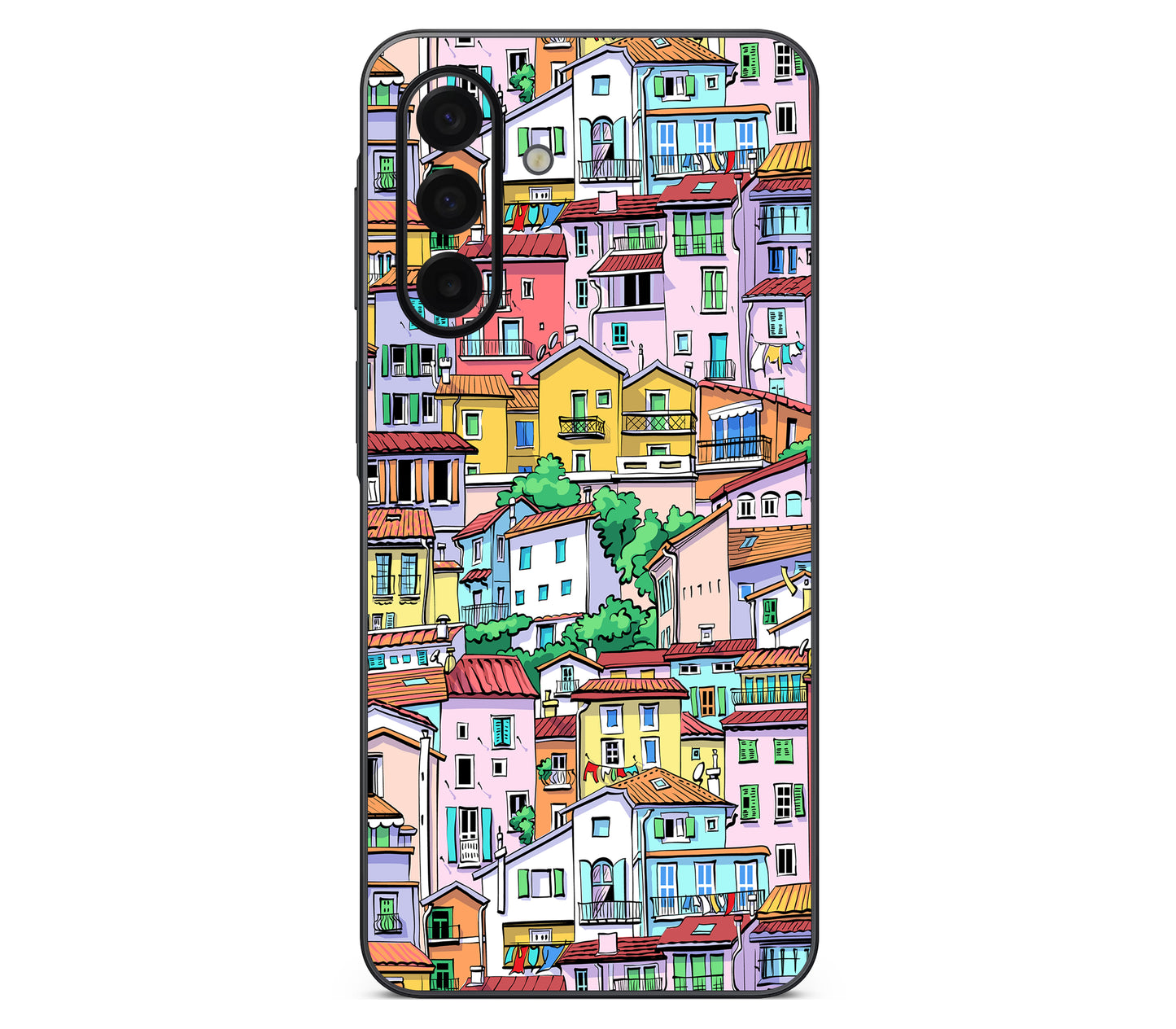 Galaxy A17 skin, Menton Mosaic, back skin