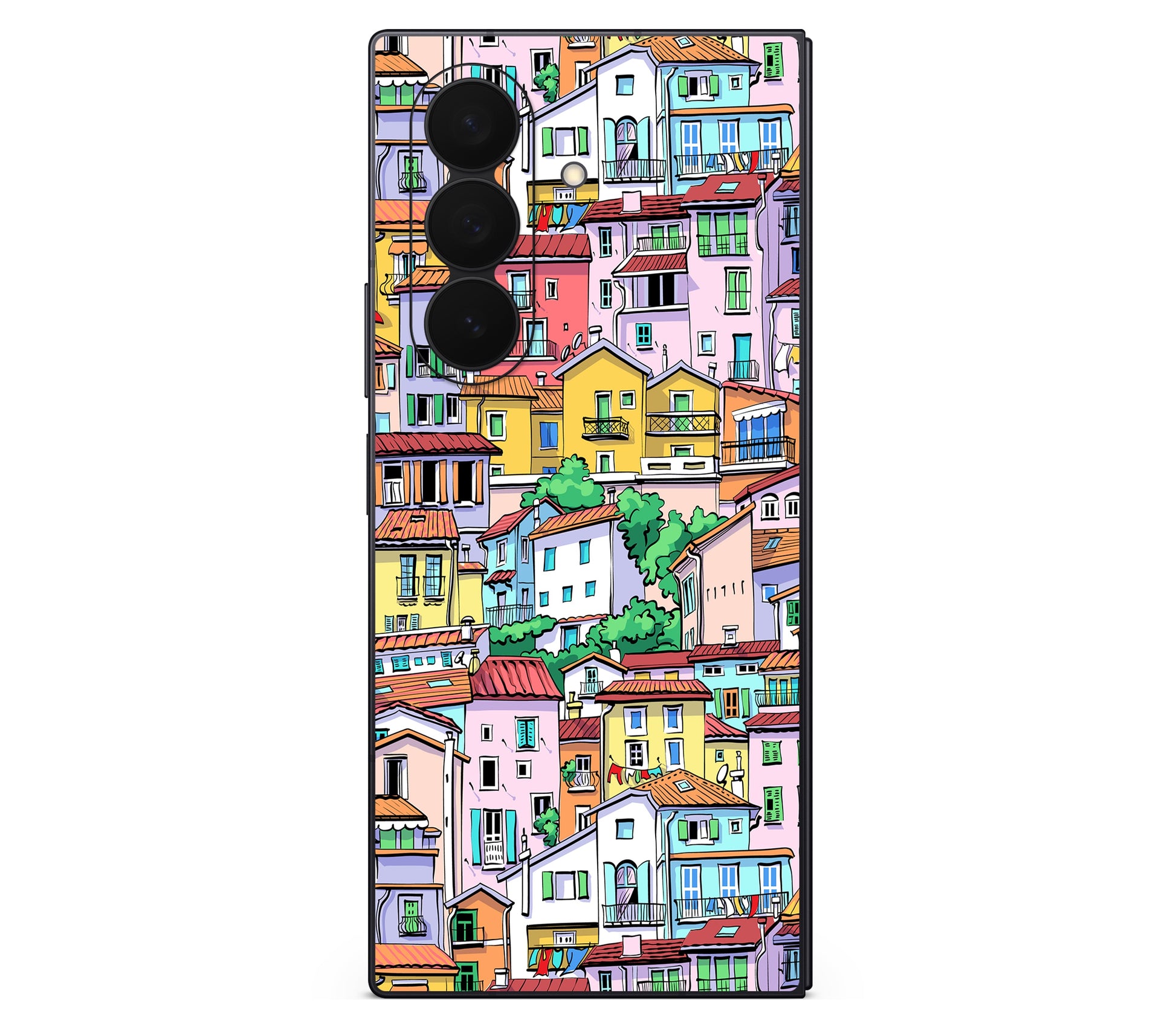 Galaxy Z Fold 8 Ultra skin, Menton Mosaic, back skin