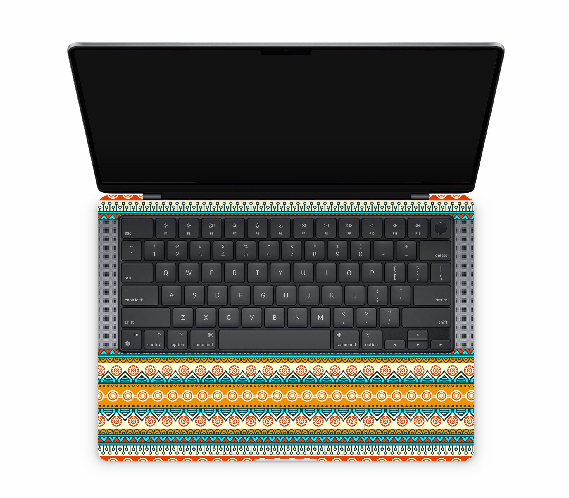 MacBook Pro 14" (2022, M2) skin, Rangoli, inside skin