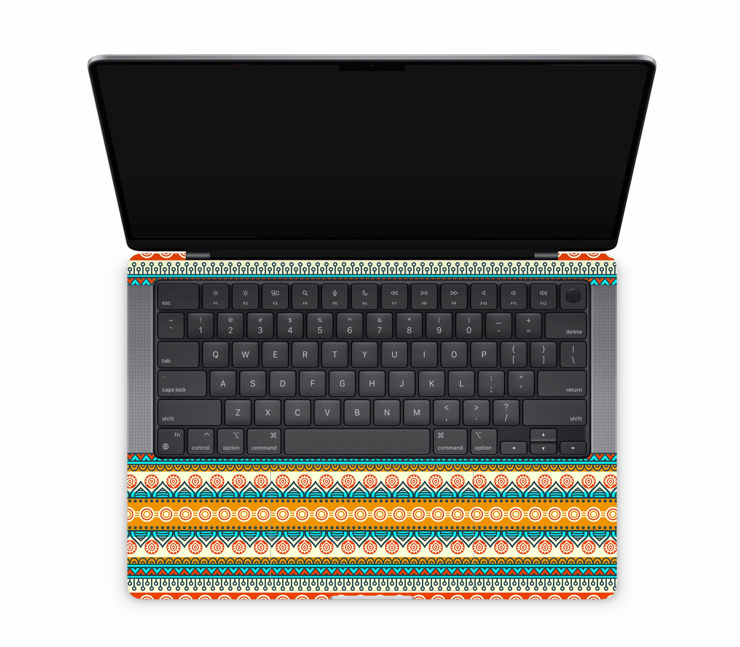 MacBook Pro 14" (2021, M1) skin, Rangoli, inside skin