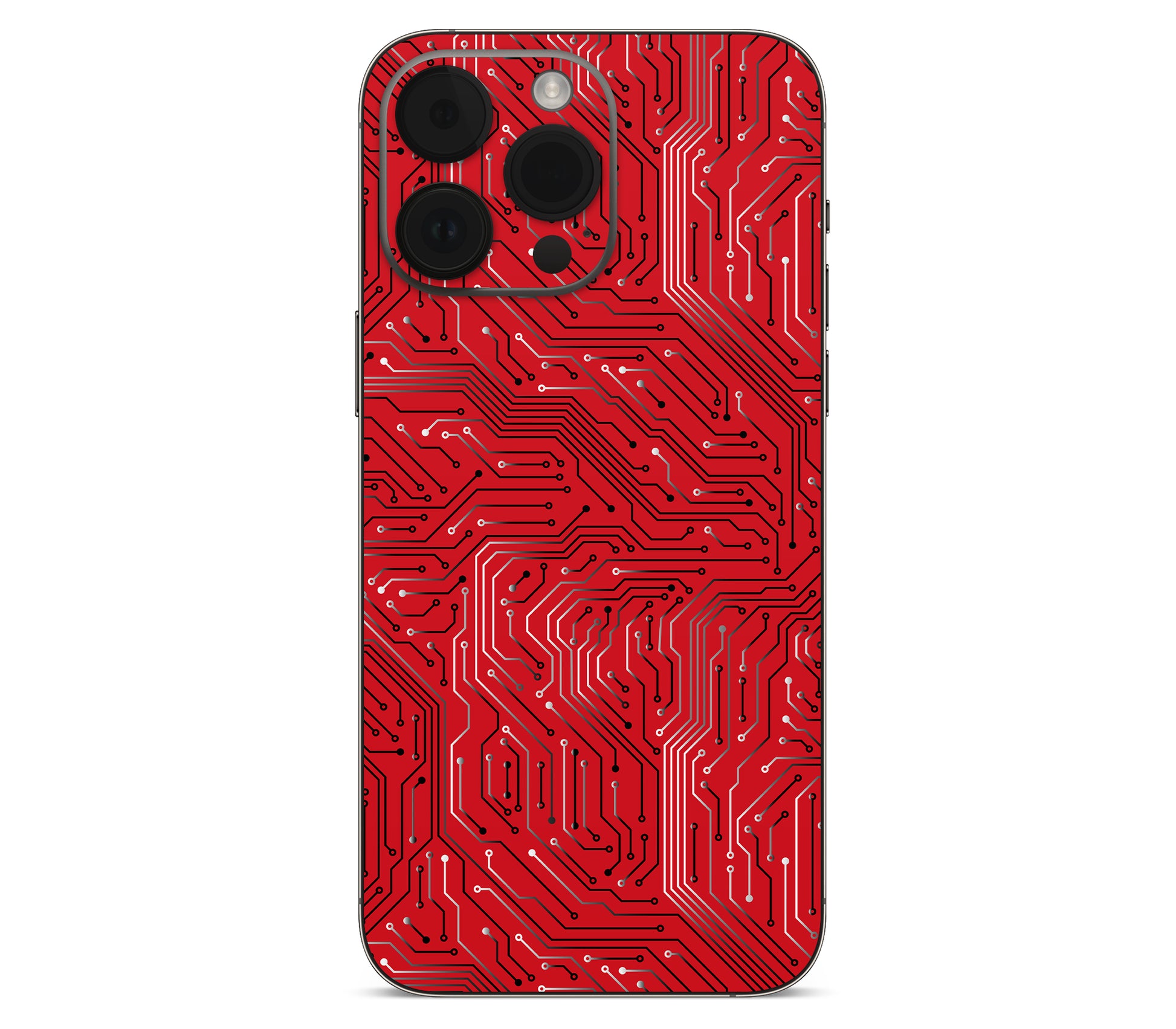 iPhone 14 Pro skin, REDLINE, back skin without logo cutout