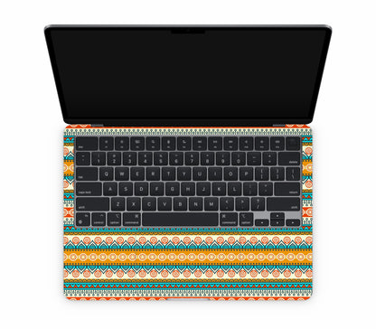 MacBook Air 13" (2025, M4) skin, Rangoli, inside skin