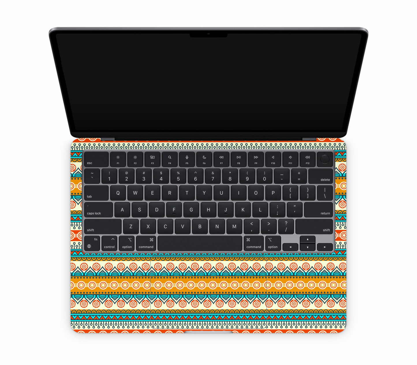 MacBook Air 13" (2025, M4) skin, Rangoli, inside skin