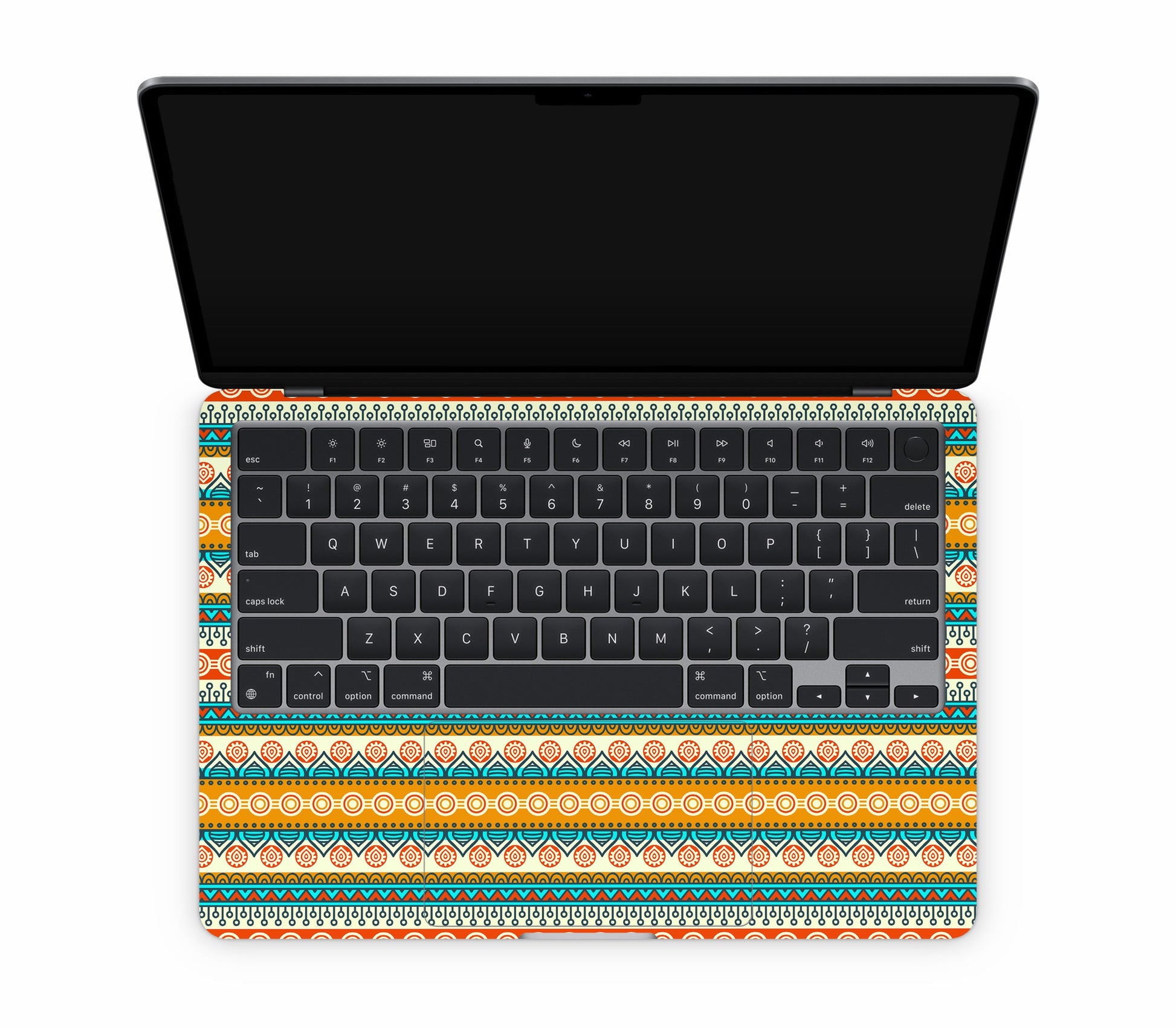 MacBook Air 13" (2025, M4) skin, Rangoli, inside skin