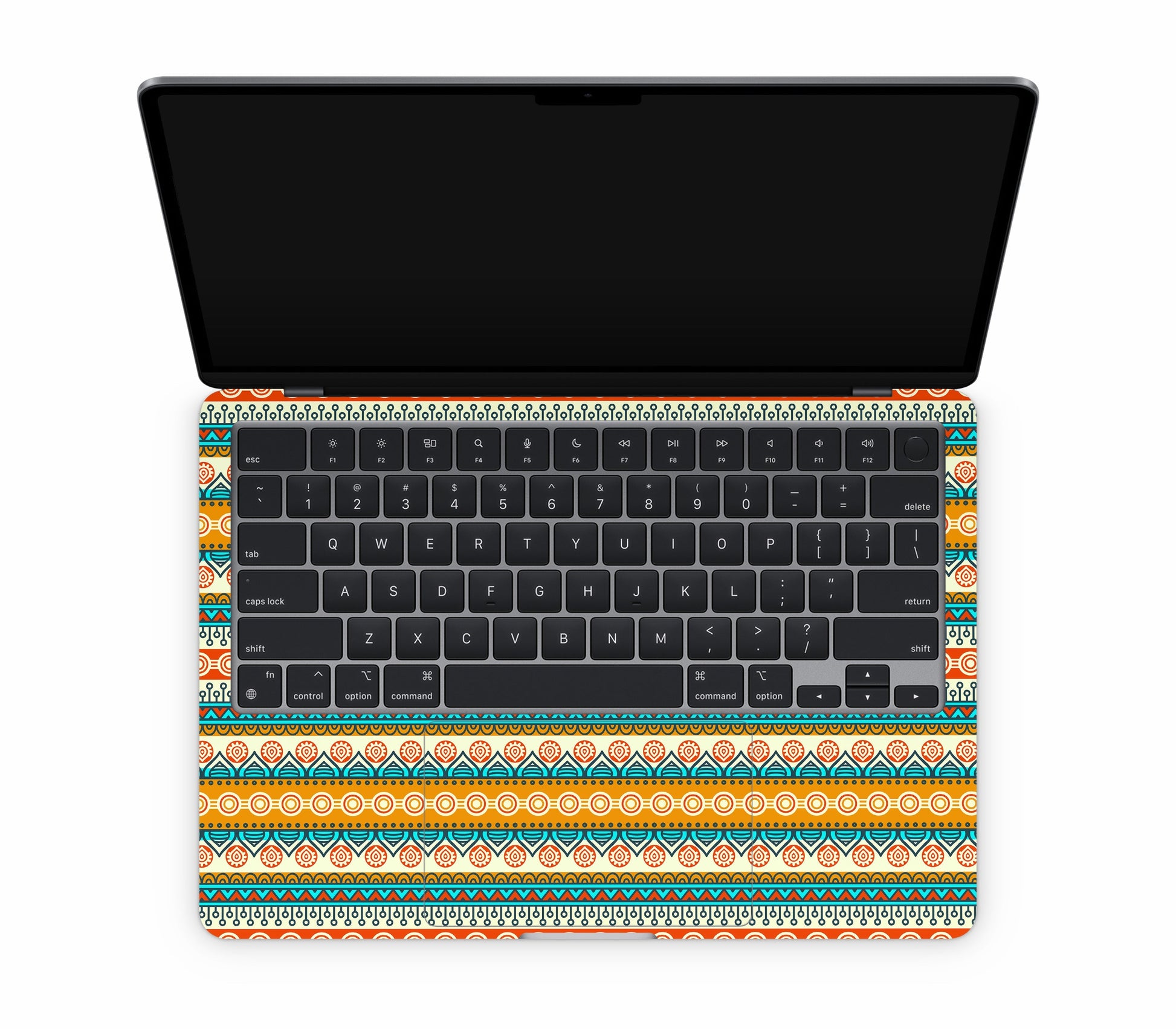 MacBook Air 13" (2025, M4) skin, Rangoli, inside skin