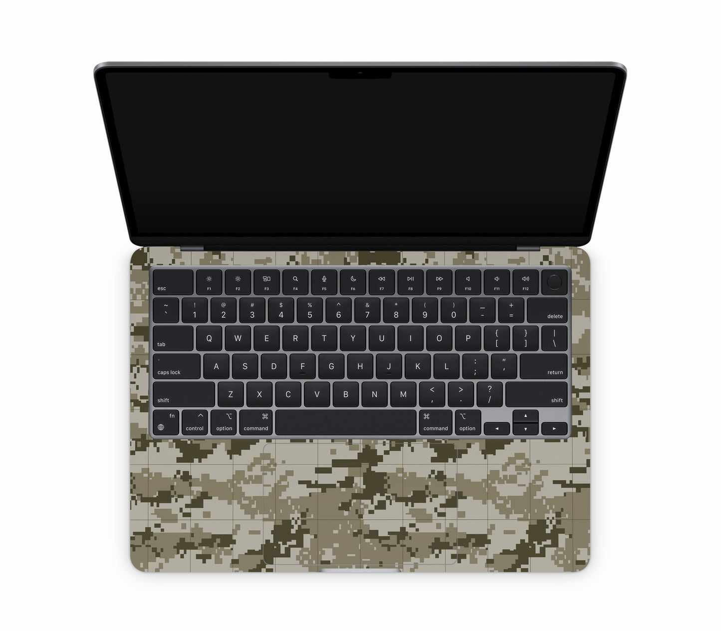 MacBook Air 13" (2025, M4) skin, Stealth Mode, inside skin