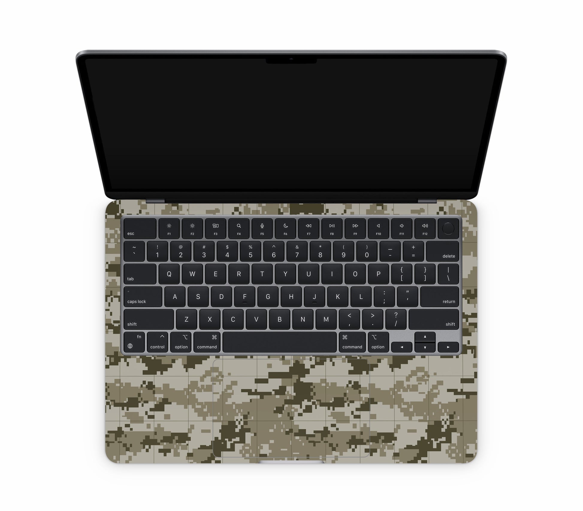 MacBook Air 13" (2025, M4) skin, Stealth Mode, inside skin