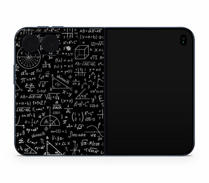 iPhone Duo skin, Math Madness, back skin without logo cutout
