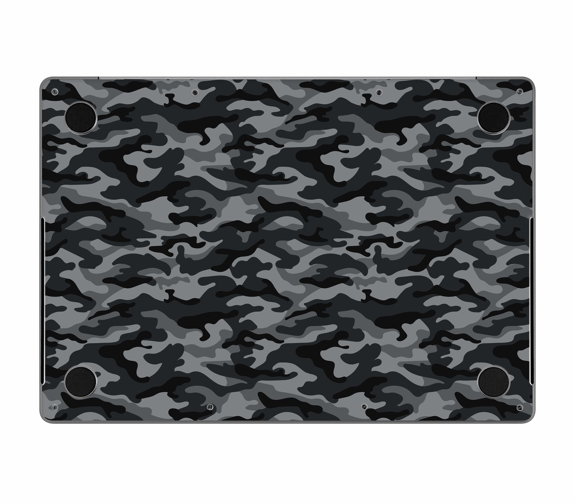 MacBook Pro 16" (2022, M2) skin, Urban Camo, bottom skin