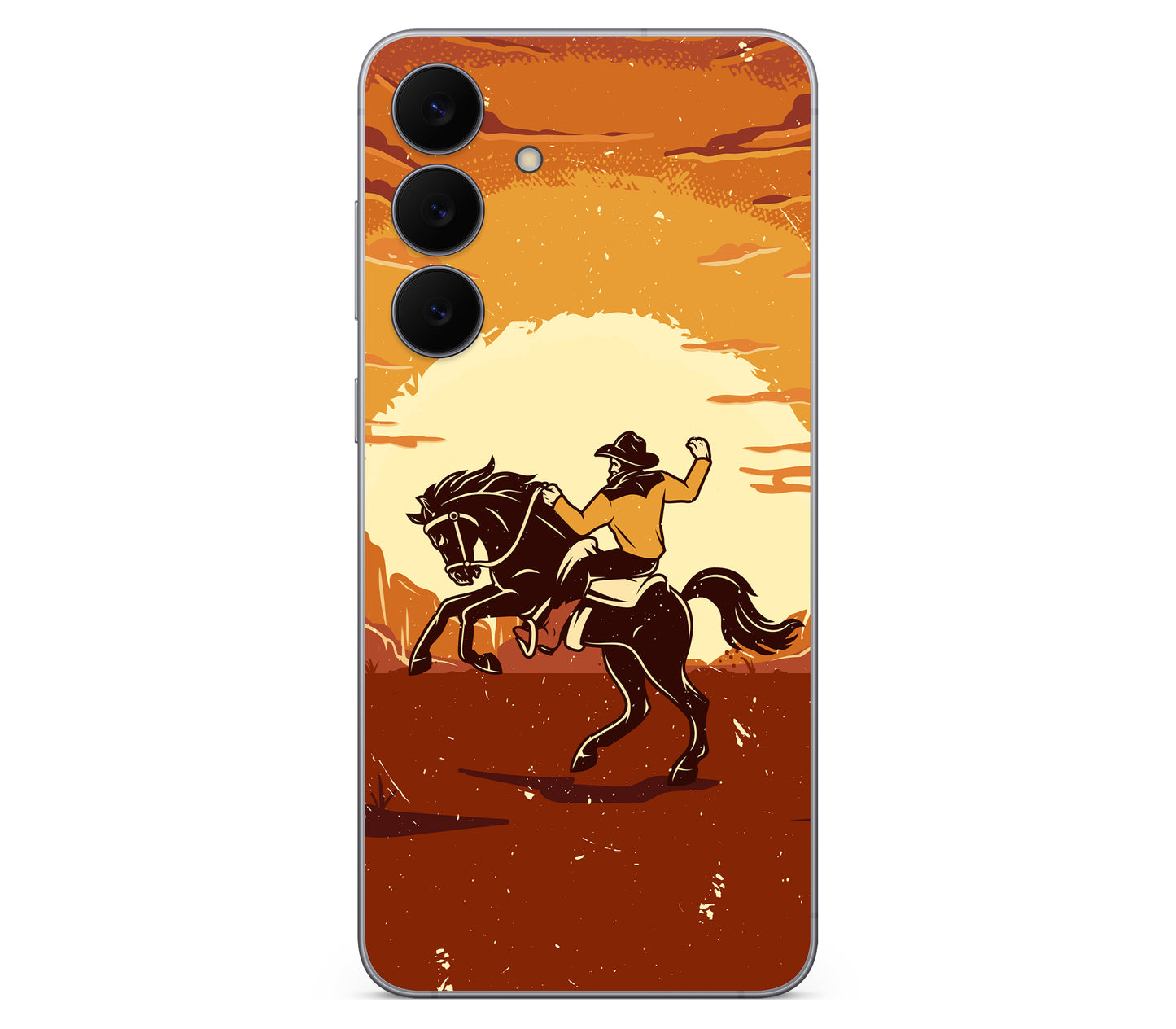 Galaxy S25 FE skin, Cowboy, back skin