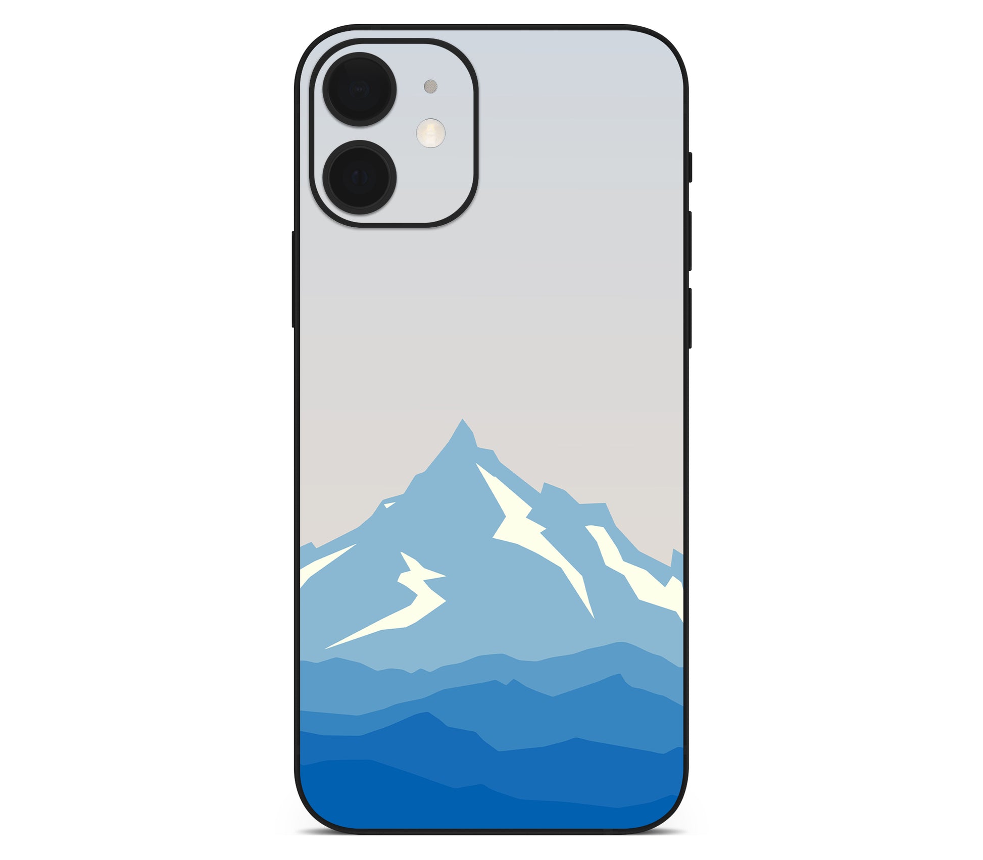 iPhone 12 skin, Everest, back skin without logo cutout