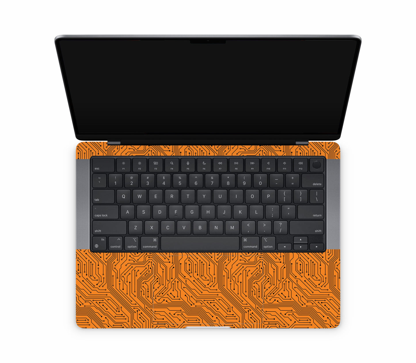 MacBook Pro 14" (2025, M5) skin, Pulse Grid, inside skin