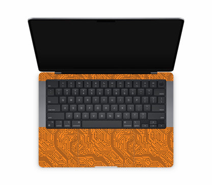 MacBook Pro 14" (2025, M5) skin, Pulse Grid, inside skin
