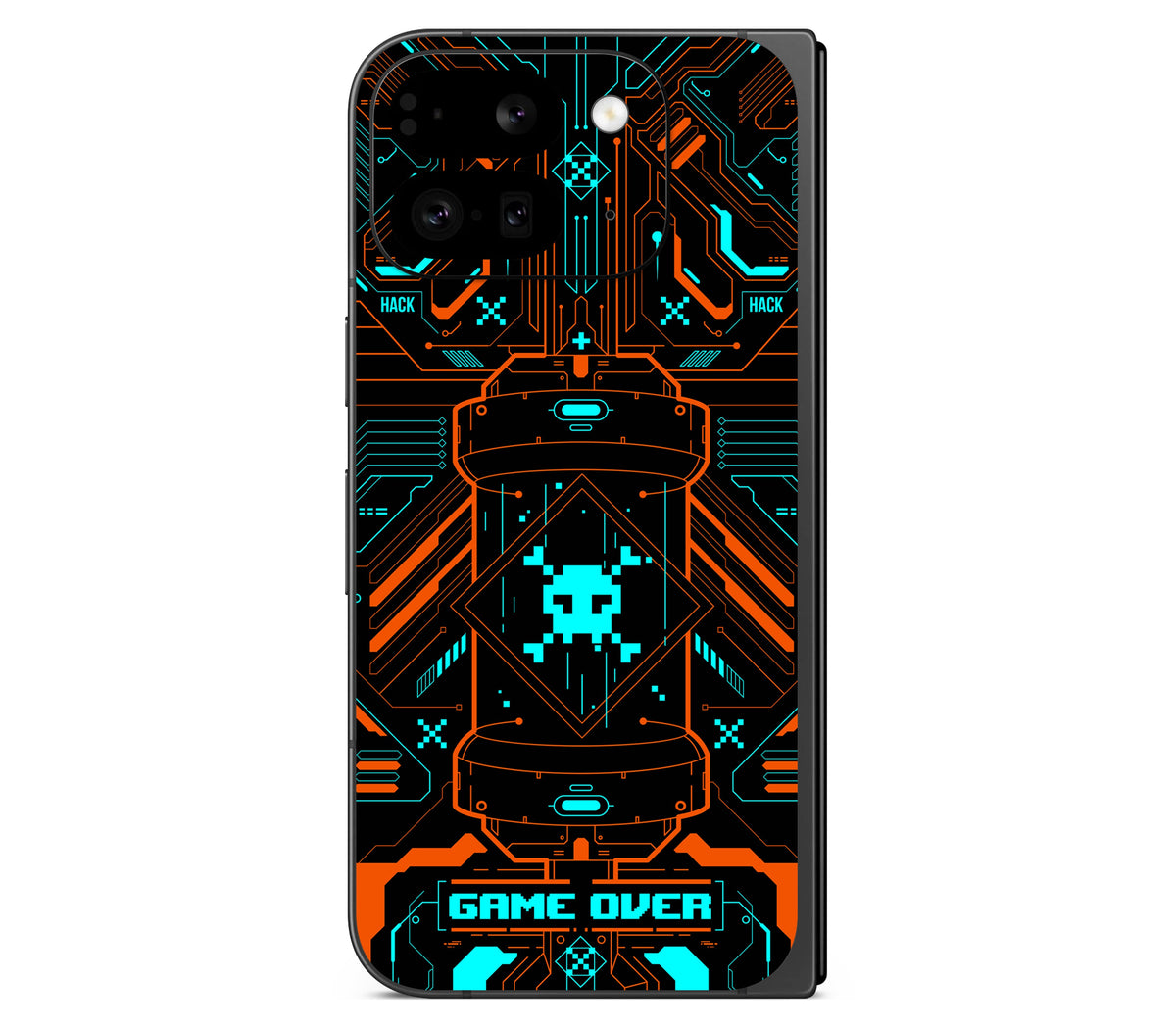 Google Pixel 11 Pro Fold skin, Fatal Error, back skin