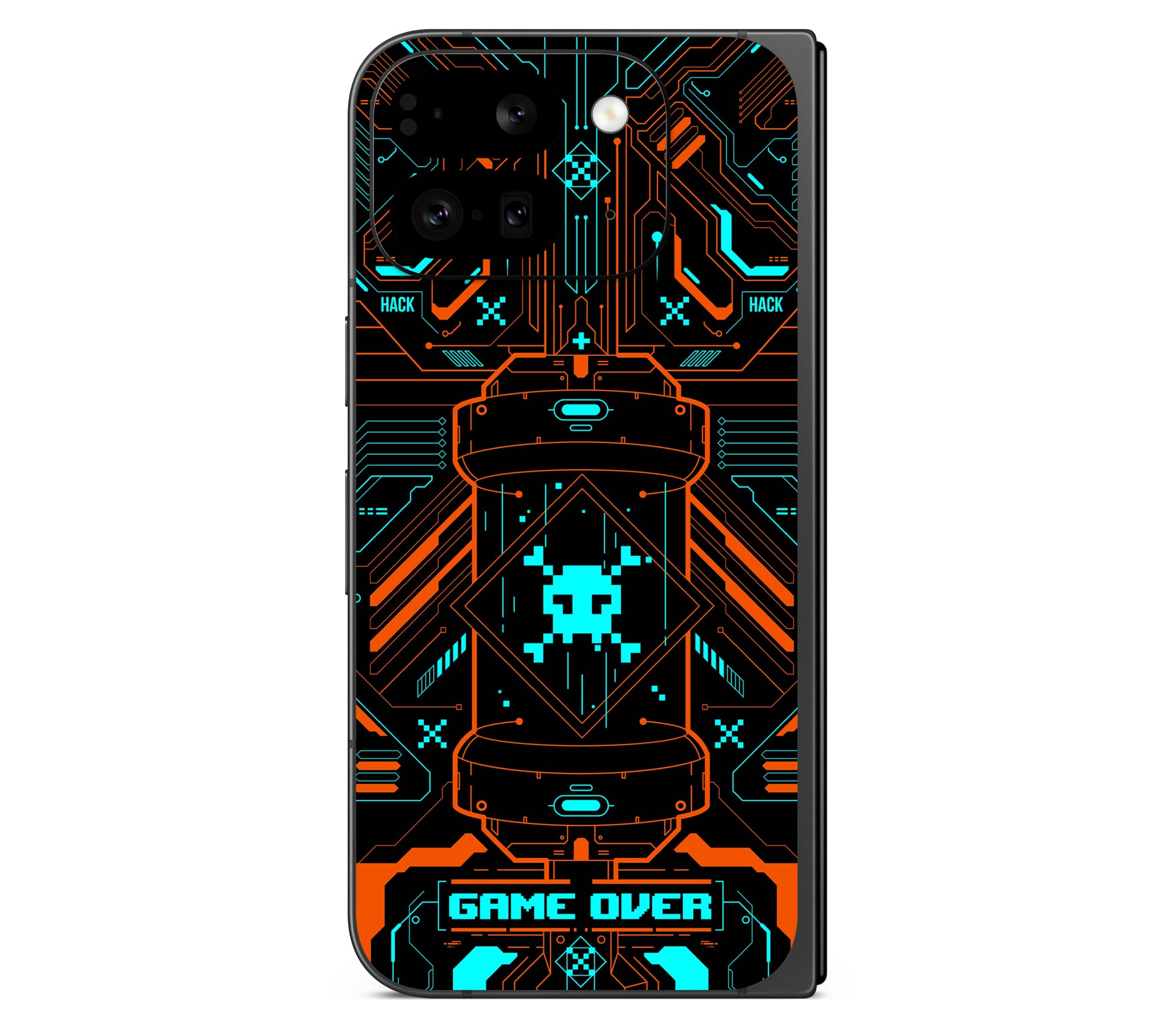 Google Pixel 11 Pro Fold skin, Fatal Error, back skin