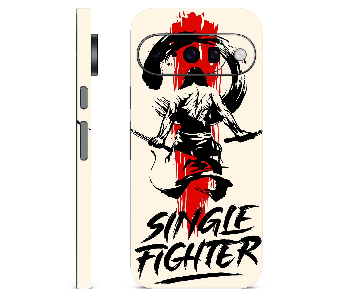 Google Pixel 11 skin, Samurai, full wrap skin