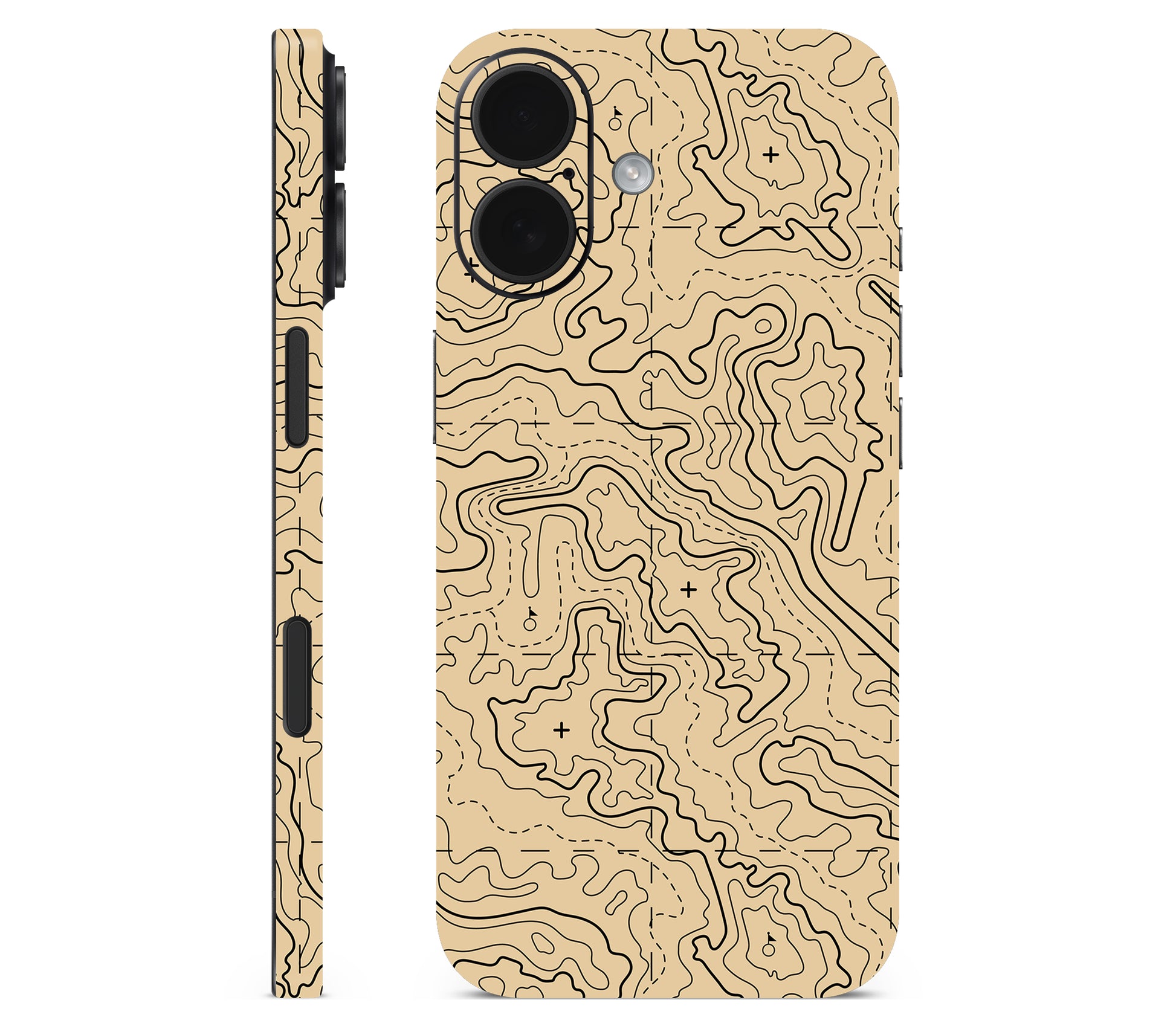 iPhone 17 skin, Lockdown (Sandline), full wrap without logo cutout